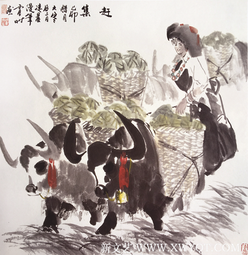 赶集 1999年 68cm×68cm.png