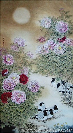 《花香入梦》2005年作 92x170cm.jpg