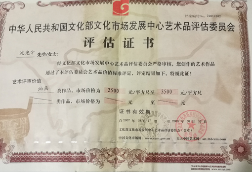 文化市场发展中心艺术品评估证书.jpg
