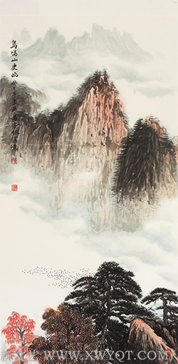 《乌鸣山更幽》规格：138x69cm.png