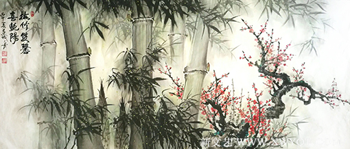 叶成舟作品 《梅竹双馨》.png
