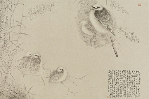 巢归图（纸本设色） 刘万鸣.jpg