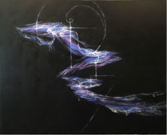 《光寂之四》80x100cm 2017