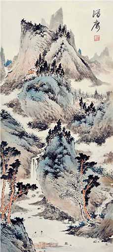 王潜楼 设色山水.jpg