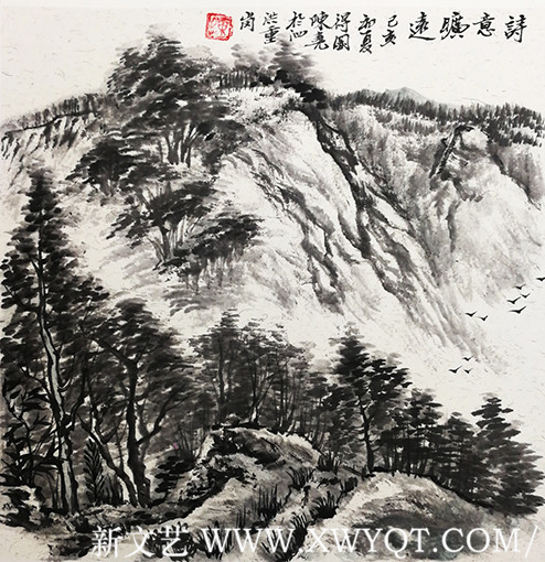 《诗意旷远》规格：50x50cm.jpg