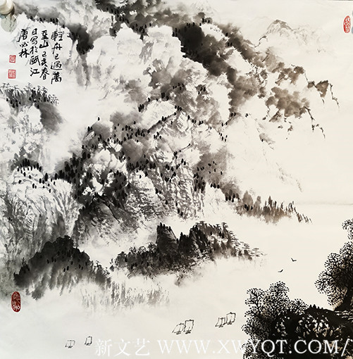 唐必林作品《轻舟已过万重山》.jpg