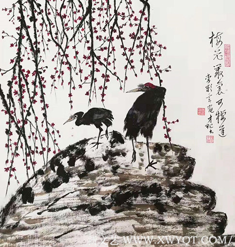 李彩云画《梅花丛里可棲迟》.jpg