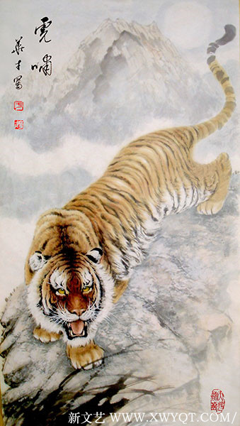 于华才作品3《虎啸》.jpg