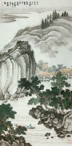 高健林作品7《溪山窈窕 水木清华》.jpg