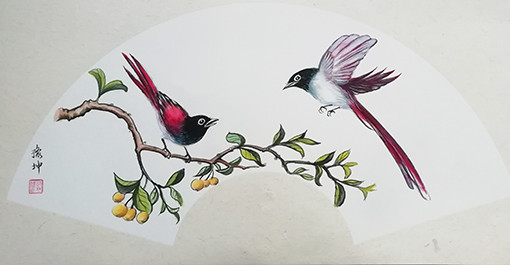 路豫坤作品《寿鸟双栖》.jpg