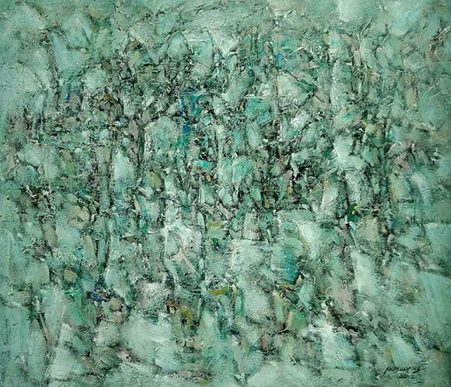 《水乡印象》60x70cm 2004年.jpg