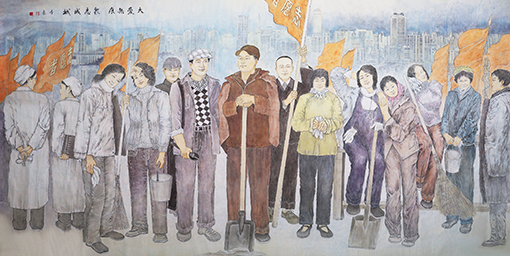 李豪作品 《大爱无痕  众志成城》.jpg
