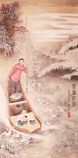 李豪作品 《富满河流》.jpg