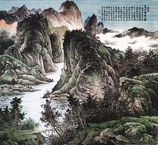 贾臻作品《夏山高云图》.jpg