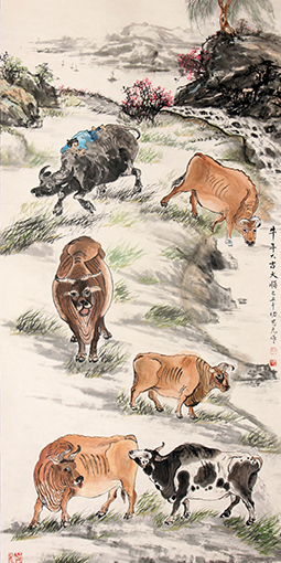 李恩元作品《牛年大吉大顺》.jpg