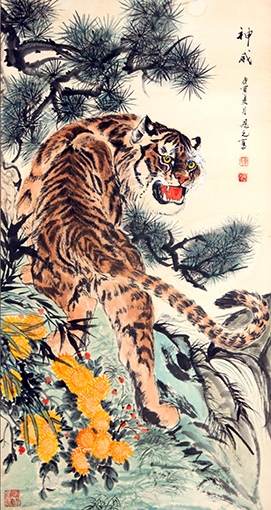 李恩元作品《神威》.jpg