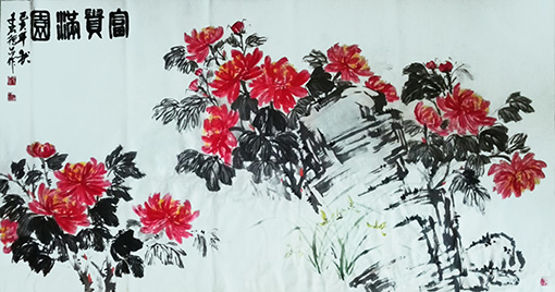 贺德昌作品《富贵满园二》.jpg