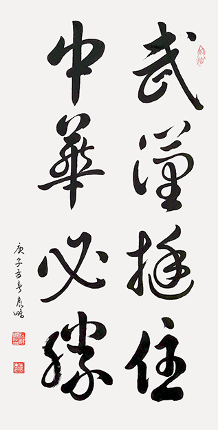 杨展鹏作品3《武汉挺住  中国必胜》.jpg