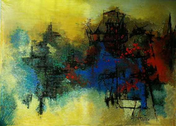 冯千野作品17《沸腾的年代》70X89cm 2018年.jpg
