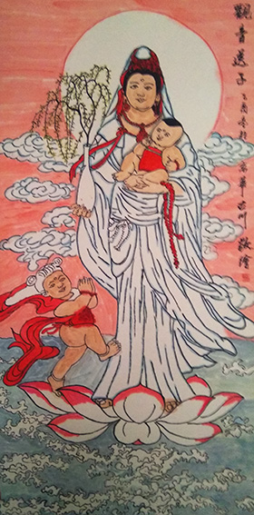 胡忠良作品《观音送子》规格：137cmx68cm.jpg
