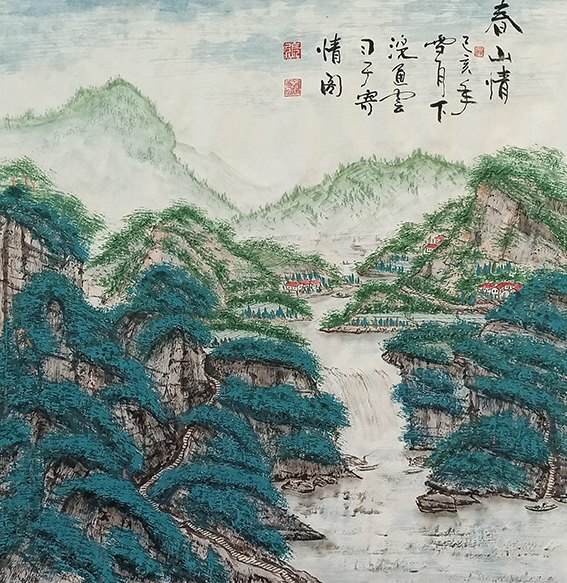 张通云作品《春山情》.jpg