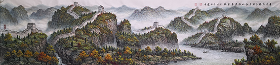 裴宪中作品《华夏龙腾千秋月 江山浩气万古风之二》.jpg