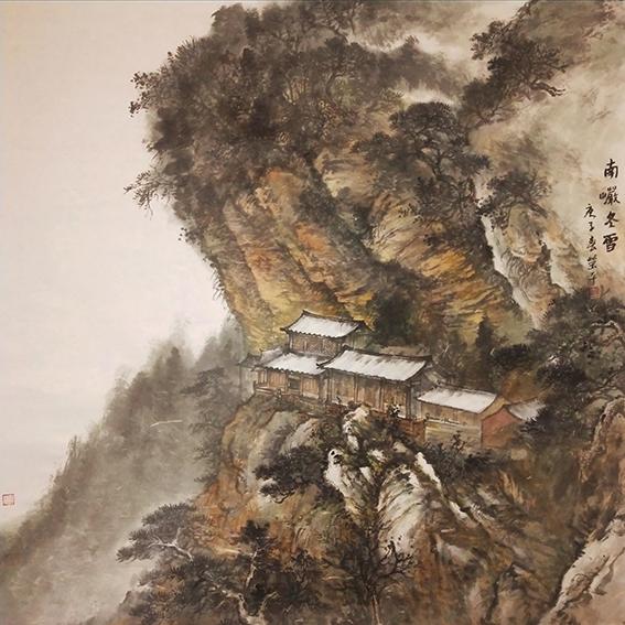 杨荣平作品《南岩冬雪》.jpg