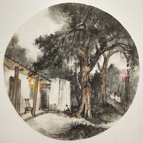 杨荣平作品《农家秋色》.jpg