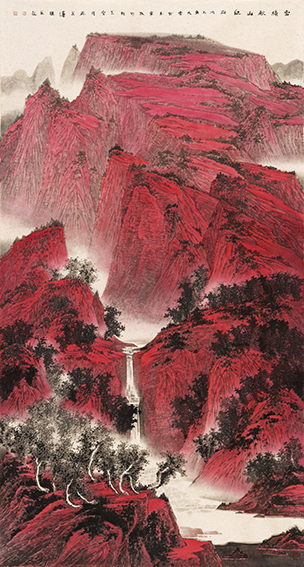 吴以梵作品1《霜积秋山红》.jpg