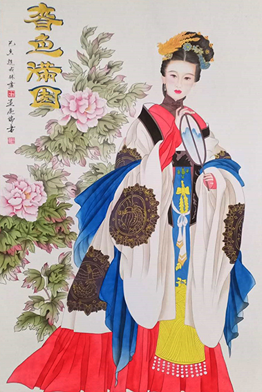 孟庆瑞合作作品 《春色满园》.jpg