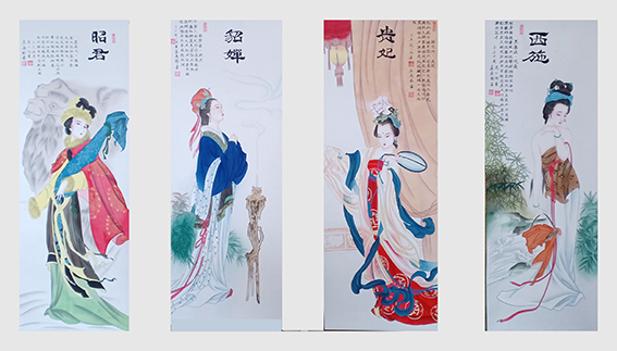 孟庆瑞合作作品 《中国古代四大美女》.jpg