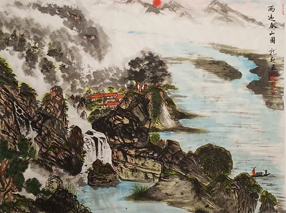 饶龙起作品《雨过春山图》.jpg