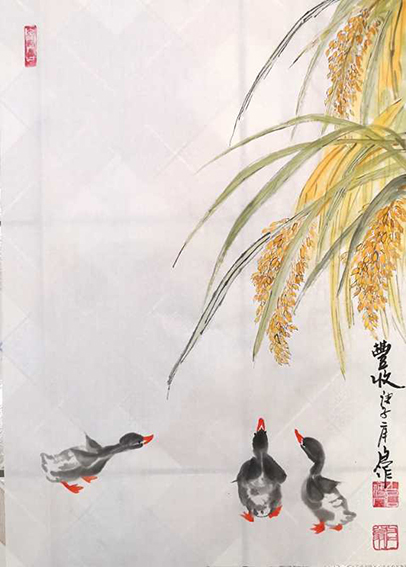 张岩石作品19《丰收》.jpg