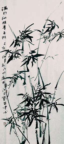 边爱龙作品3《满竹纵横青玉枝》.png