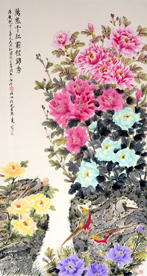 顾品江作品1《万紫千红 前程锦绣》.jpg