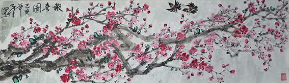 李宏作品 《报春图》.jpg