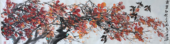 李宏作品 《霜叶红于二月花》.jpg