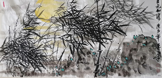 李宏作品 《月色如水》.jpg