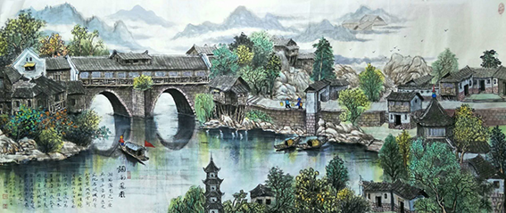陈永健作品10《烟雨凤凰》.png