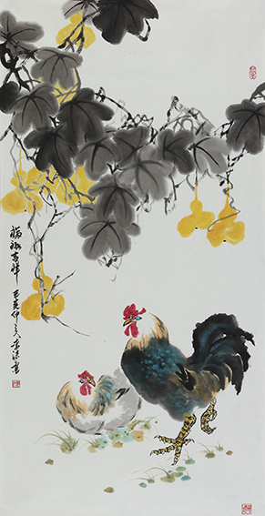 李沫作品《福禄吉祥》.jpg