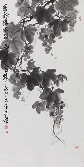 李沫作品《香甜诱虫舞，晶莹赛玉珠》.jpg
