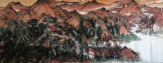 王成功作品《朝晖》.jpg