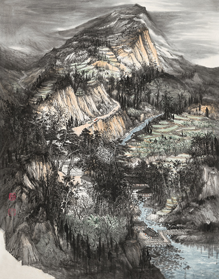 王成功作品《春水流山山更美》.jpg