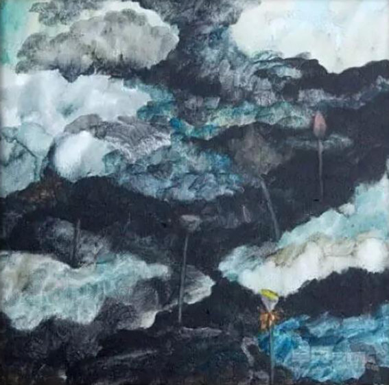 张鸿然作品4《新 荷》系列作品之二 2007年.jpg