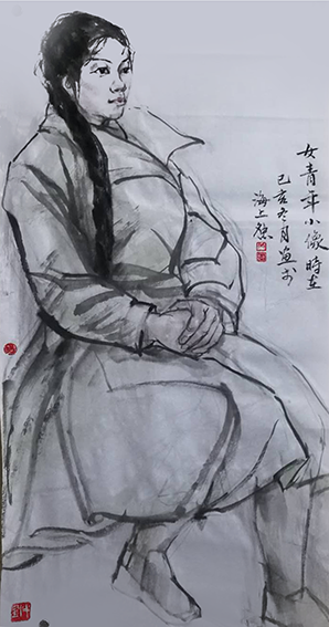 芮夕忠作品4《女青年小像》.png