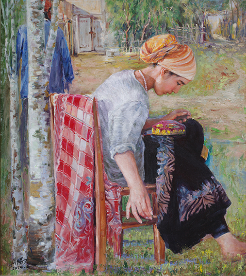 张丹阳作品7《阿依帕夏》96x73cm 2014年.jpg