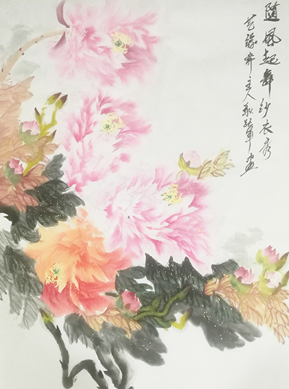 耿跃军作品7《随风起舞纱衣秀》.jpg
