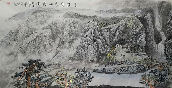 肖天宝作品《灵岩竞秀山更青》.jpg