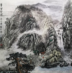 肖天宝作品《翠壑烟云》.jpg