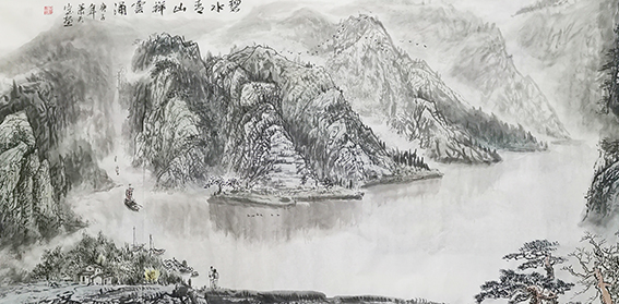 肖天宝作品《碧水青山祥云涌》.jpg